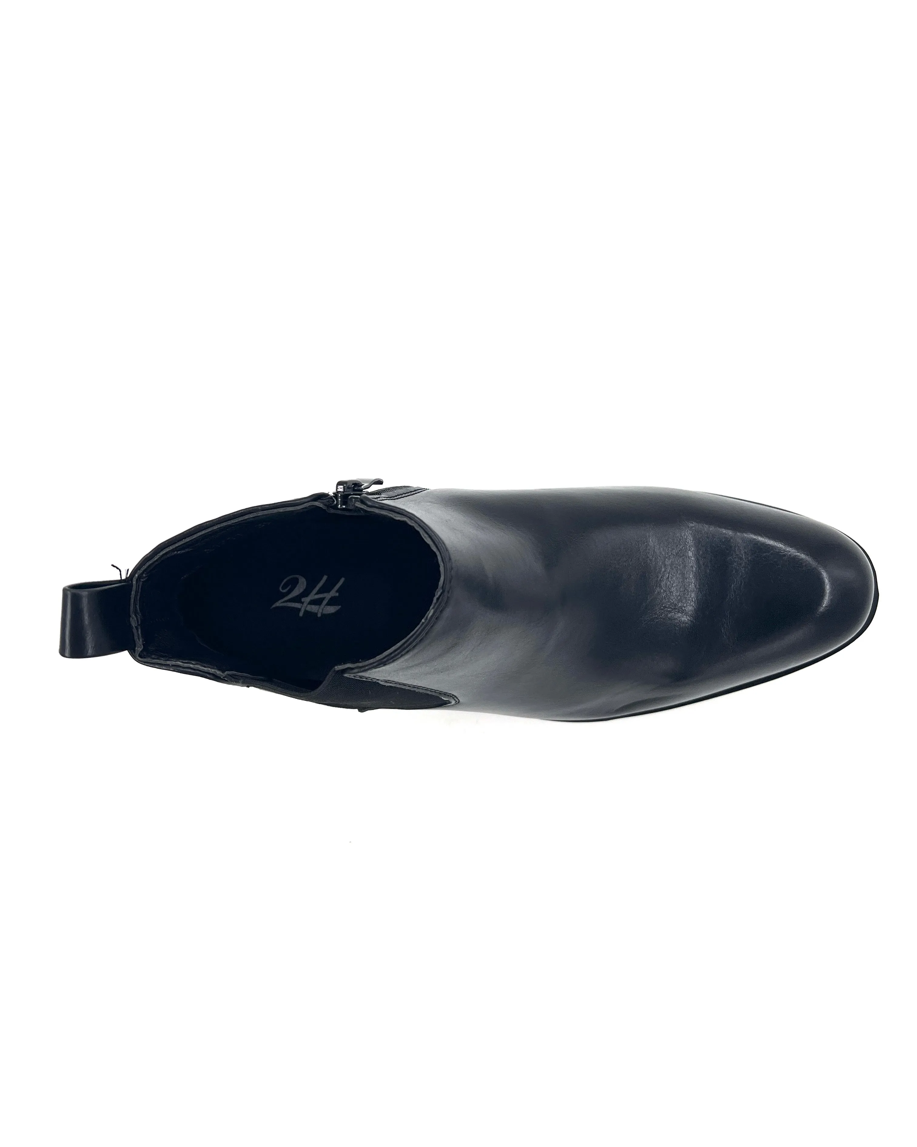 2H #A1711 Black Chelsea Boot