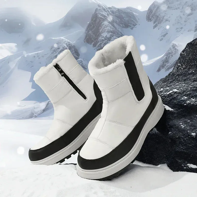 Anti-slip Wear-resistant Super Warm Waterproof Boots for Men and Women.