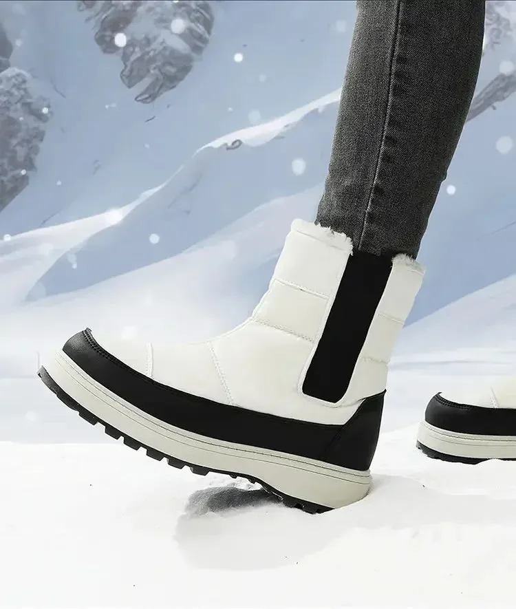 Anti-slip Wear-resistant Super Warm Waterproof Boots for Men and Women.