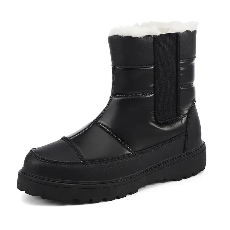 Anti-slip Wear-resistant Super Warm Waterproof Boots for Men and Women.