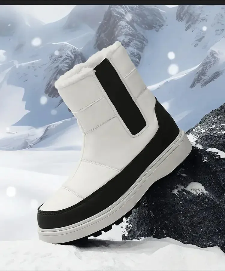 Anti-slip Wear-resistant Super Warm Waterproof Boots for Men and Women.