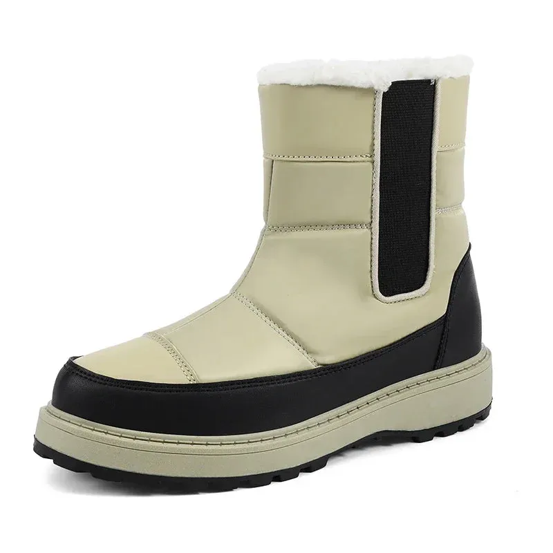 Anti-slip Wear-resistant Super Warm Waterproof Boots for Men and Women.
