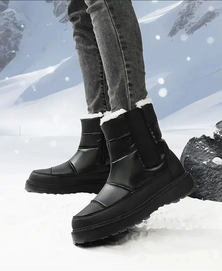 Anti-slip Wear-resistant Super Warm Waterproof Boots for Men and Women.