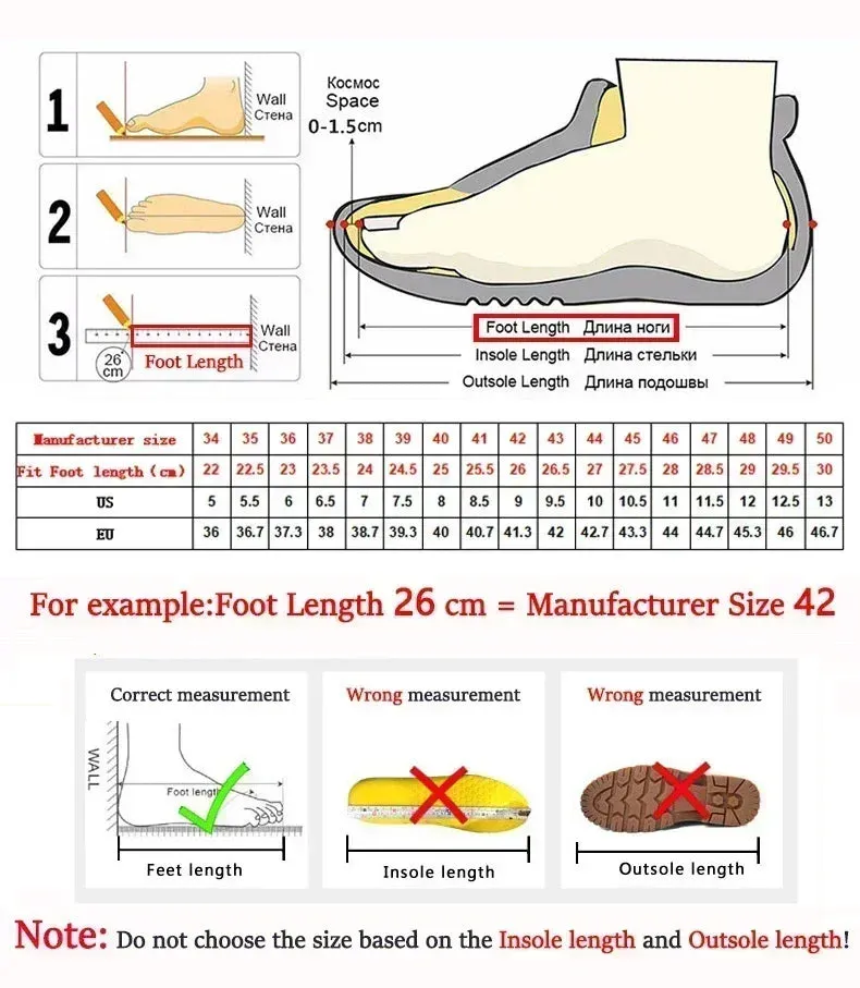 Anti-slip Wear-resistant Super Warm Waterproof Boots for Men and Women.