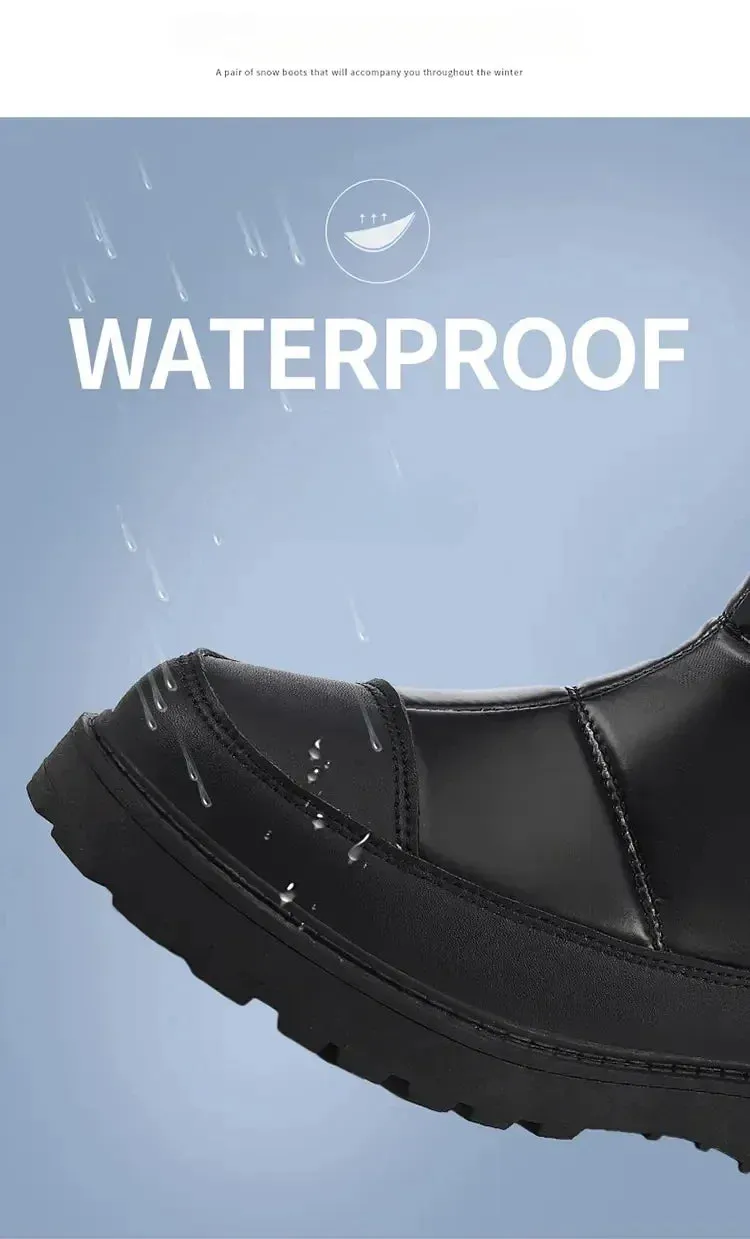 Anti-slip Wear-resistant Super Warm Waterproof Boots for Men and Women.