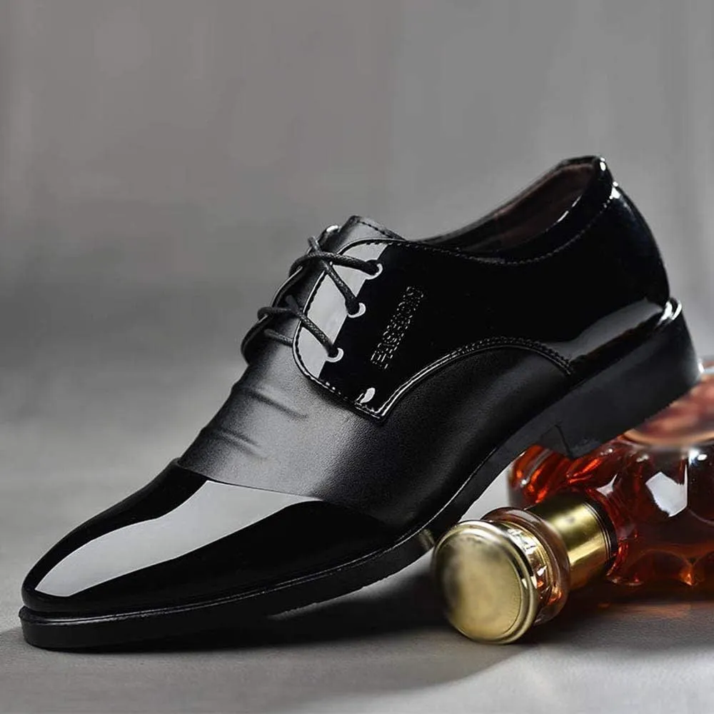 Bamboo Store Mens Leather Shoe Laces for Dress Shoes Shoes Shoes Suit Fashion Male Shoes Casual Pointed Men Leather Business Toe Men's Leather Shoes Mens Leather Dress Shoes Tan