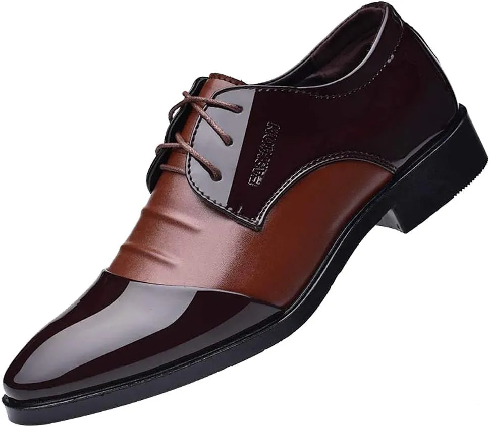 Bamboo Store Mens Leather Shoe Laces for Dress Shoes Shoes Shoes Suit Fashion Male Shoes Casual Pointed Men Leather Business Toe Men's Leather Shoes Mens Leather Dress Shoes Tan