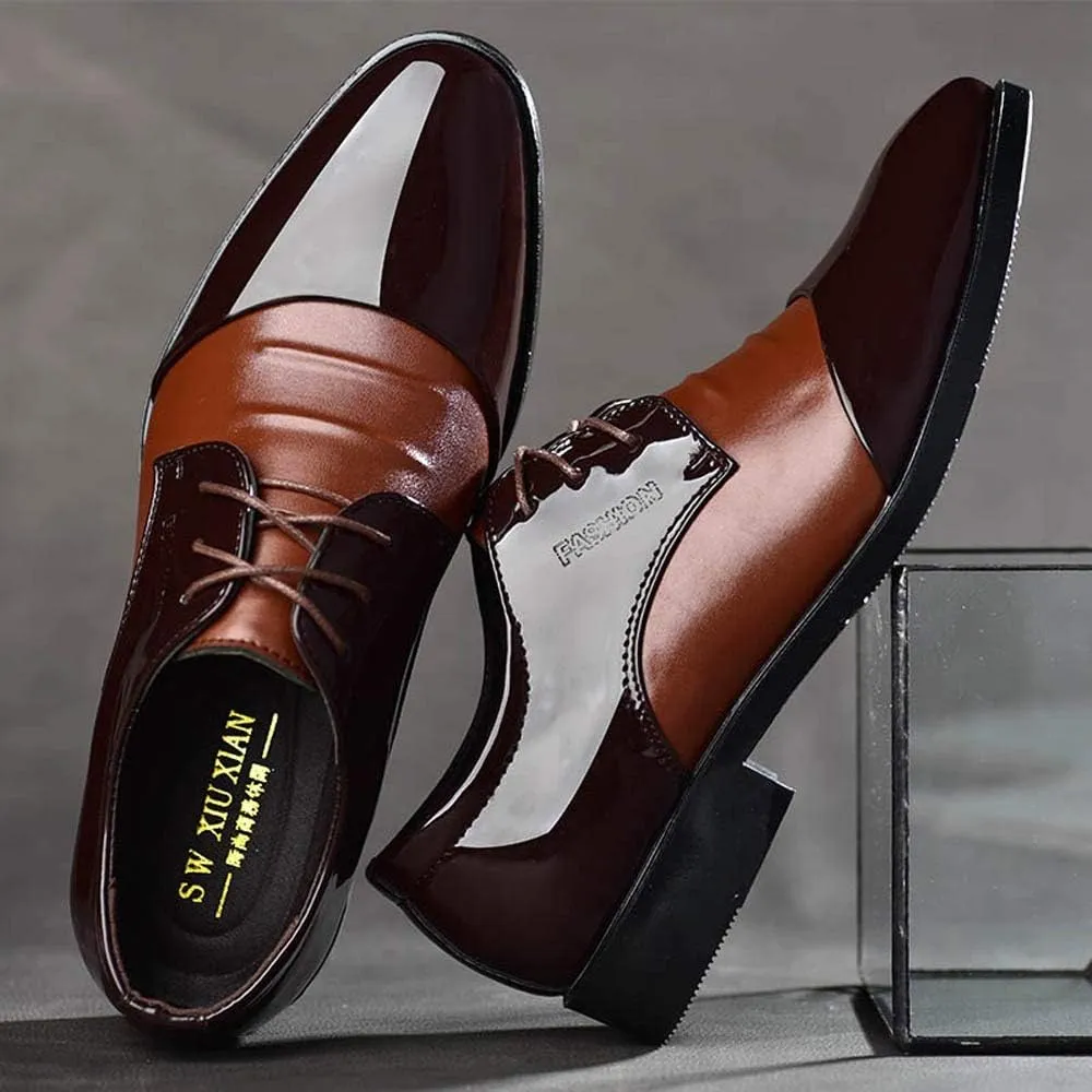 Bamboo Store Mens Leather Shoe Laces for Dress Shoes Shoes Shoes Suit Fashion Male Shoes Casual Pointed Men Leather Business Toe Men's Leather Shoes Mens Leather Dress Shoes Tan