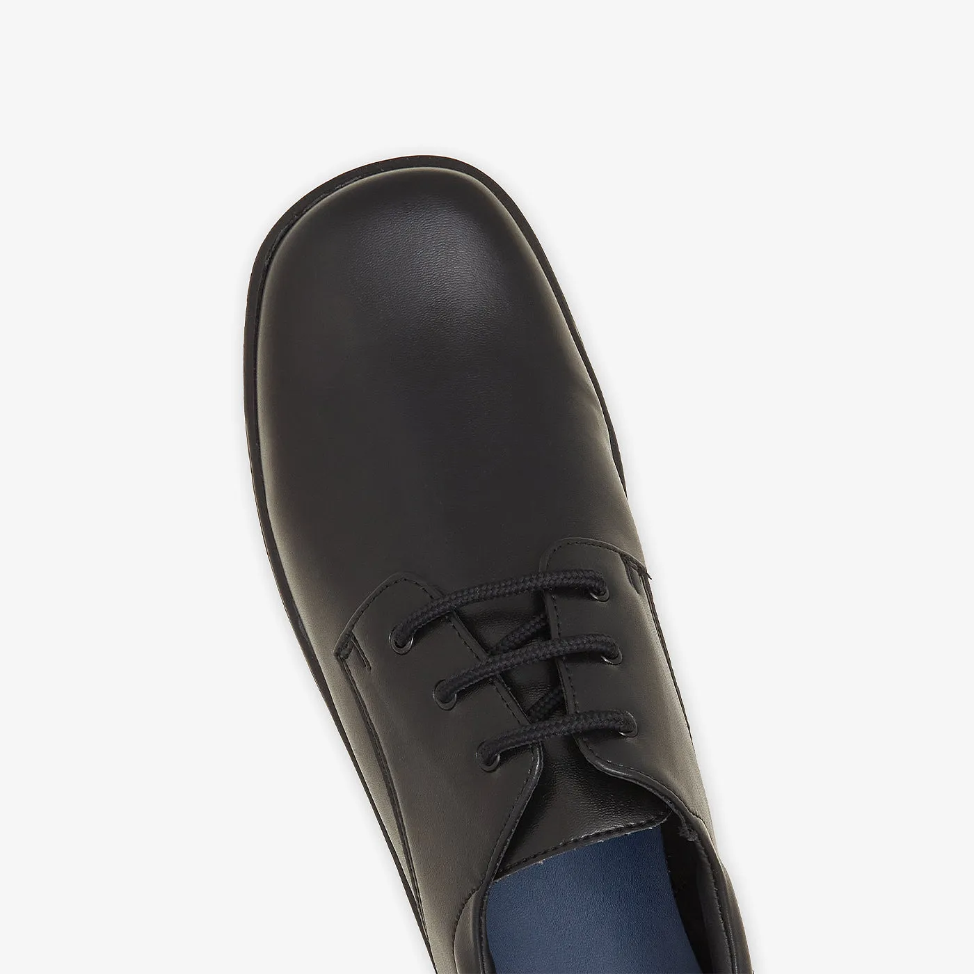 Boys Round-Toed School Shoes