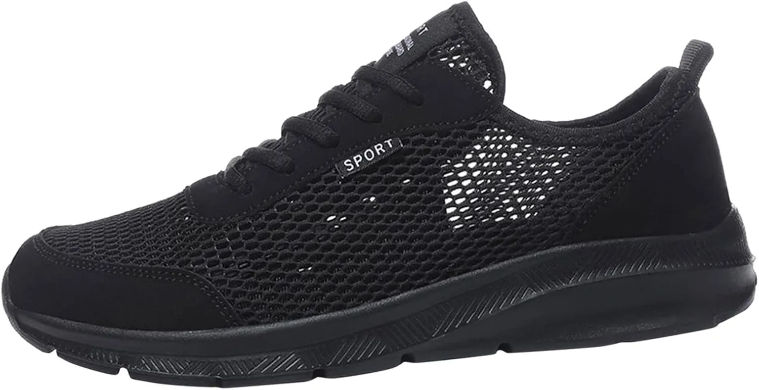 Breathable Dress Sneaker Fashion Summer Men Breathable Mesh Lightweight Comfortable Casual Shoes