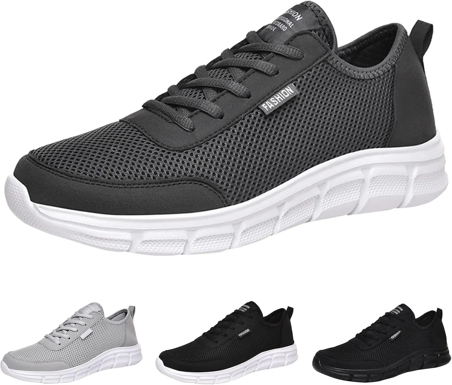 Casual Walking Shoes Men Sports Shoes Fashionable Summer New Pattern Mesh Breathable Lightweight Comfortable Casual