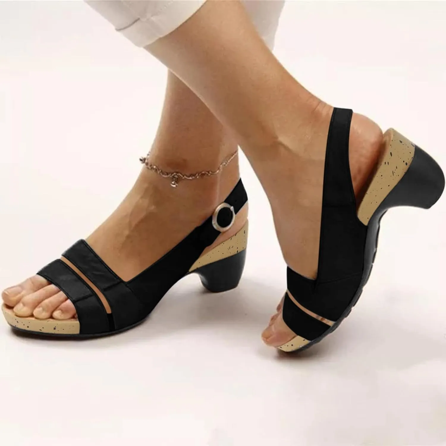Cathalem Orthopedic Sandals for Women, Libiyi Women's Comfy Orthotic Sandals,Libiyi Women's Breathable Sandals