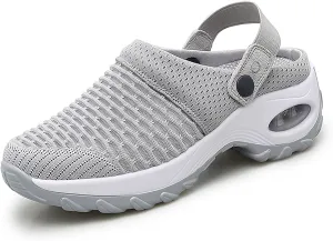 Cathalem Sandals Women Comfortable, Women's Orthopedic Clogs with Air Cushion Support to Reduce Back and Knee Pressure