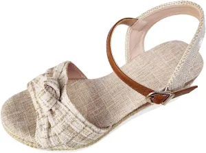 Cathalem Summer Sandals for Women 2024 Open Toe Sandals Walking Slippers with Arch Support Wedge Sandals Summer Dressy
