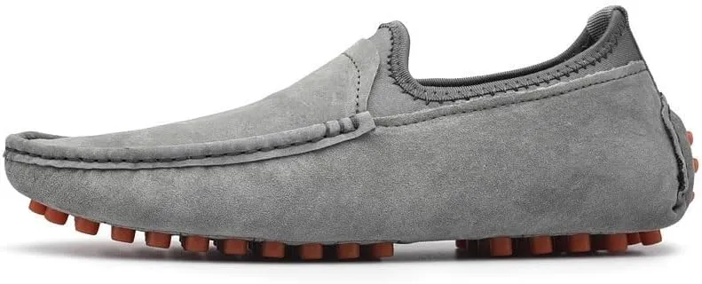 Classic Soft Suede Shoes Men Loafers Slip On Leather Casual Men Shoes Comfort Driving Shoes Men Flats Walking Footwear