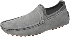 Classic Soft Suede Shoes Men Loafers Slip On Leather Casual Men Shoes Comfort Driving Shoes Men Flats Walking Footwear