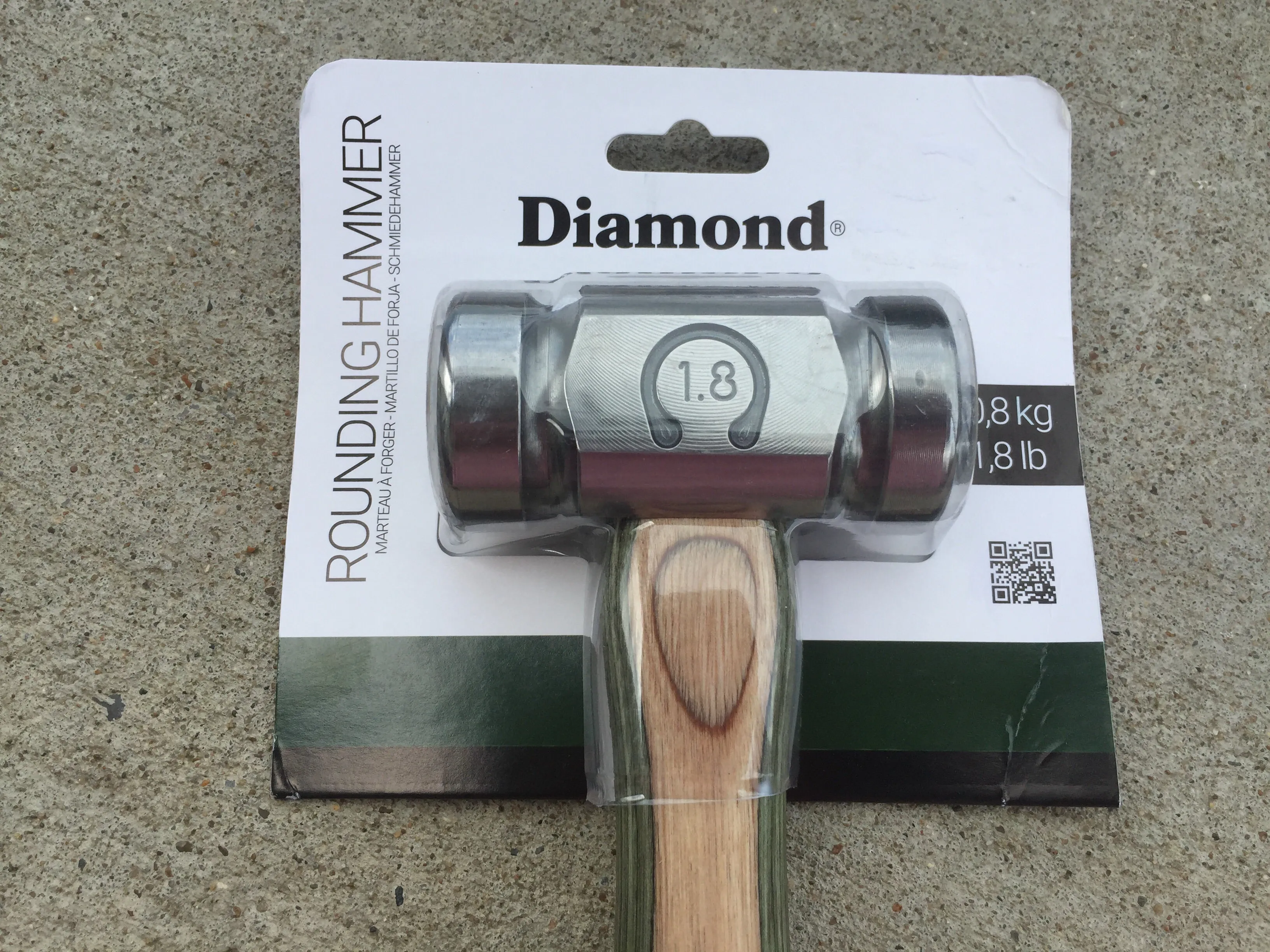 Diamond Rounding Hammer-Farrier Forging