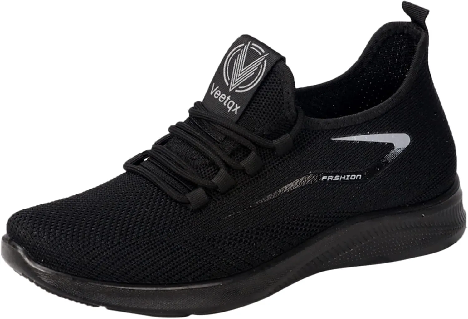 Fashion Sneaker Lace-Up Fashion Spring and Summer Men Sports Shoes Flat Bottom Light Slip On Elastic Fly Woven Mesh