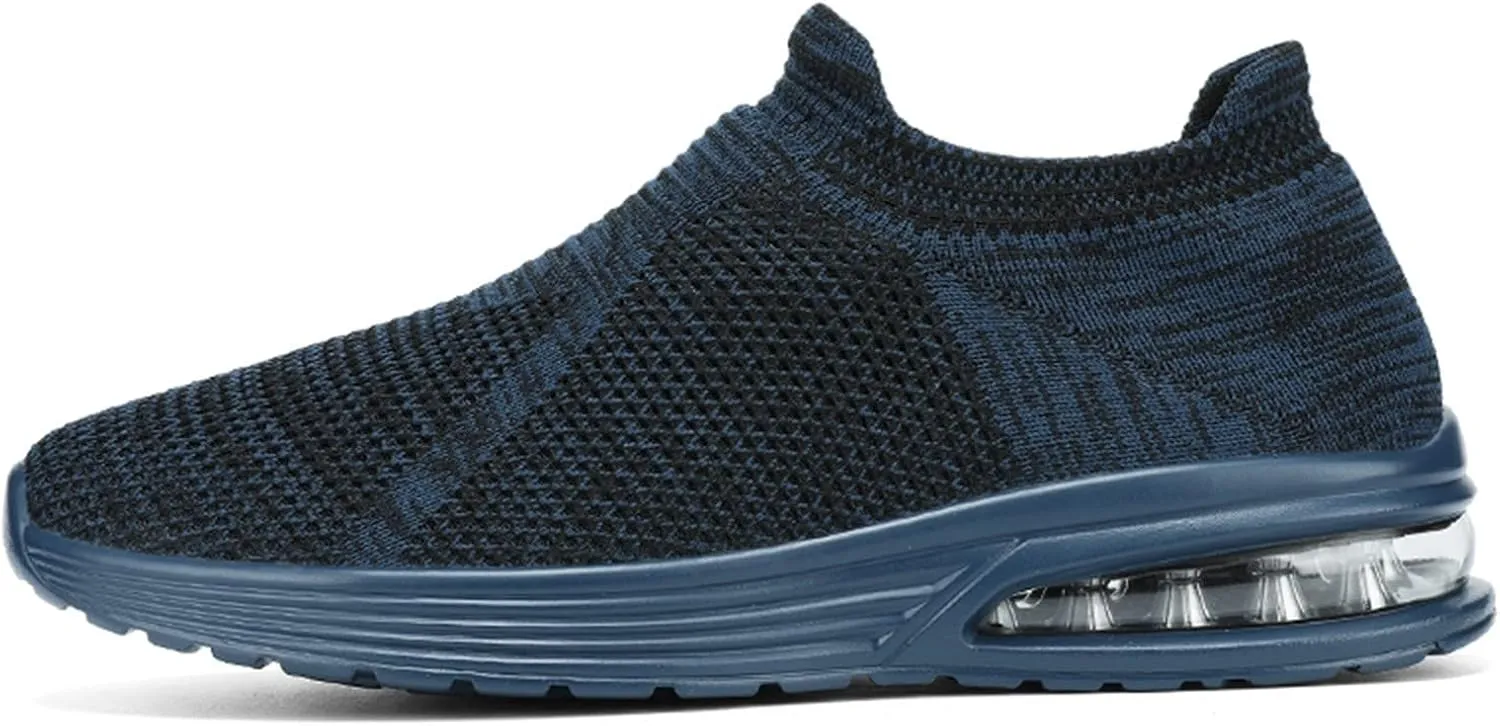 Fashion Sneakers Casual Shoe for Men Fashion Summer Men Mesh Breathable Comfortable Air Cushion Sole Casual Slip On
