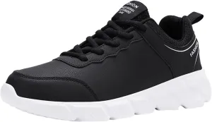 Fashion Sneakers Comfortable Mens Shoes Casual Leather Laace Up Color Blocking Casual Fashion Simple Shoes Running