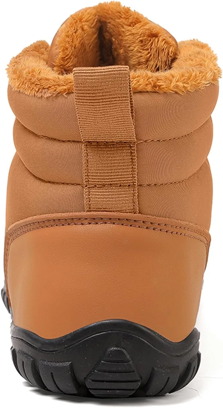 FLIOZY Unisex Non-Slip Lightweight Hiking Boots - Waterproof and Grip-Enhanced with Spacious Toe Box Durable Sole for Walking