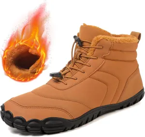 FLIOZY Unisex Non-Slip Lightweight Hiking Boots - Waterproof and Grip-Enhanced with Spacious Toe Box Durable Sole for Walking