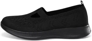FusionFolio Summer Breathable Nonslip Soft Sole Elderly Shoes Women's, Casual Orthopedic Walking Flats for MiddleAged and Seniors