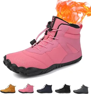 Giltpeak Waterproof Winter Barefoot Shoes, Hiking Boots Pro Non-Slip Waterproof Winter, Mens Womens Winter Barefoot