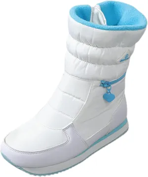 Hiking Boots for Women Waterproof Hiking Boots Lightweight Insulated Fur Boots Athletic Outdoor Work Boots Winter Shoes
