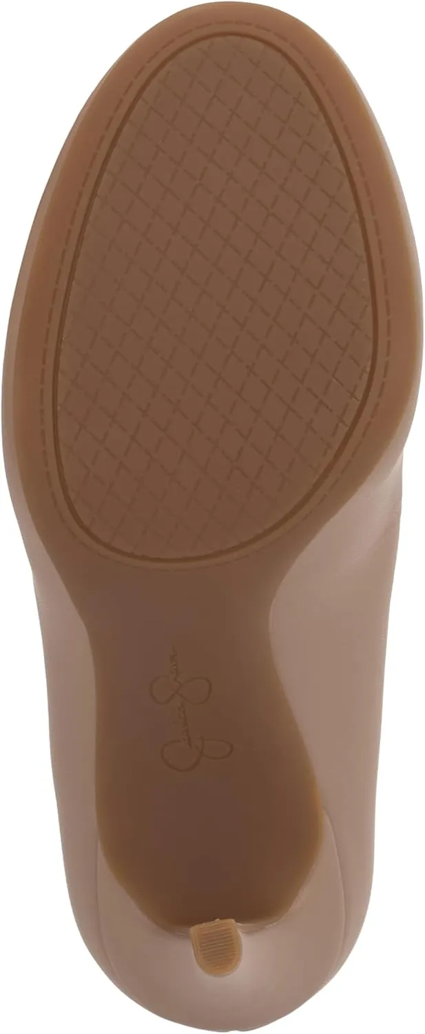 Jessica Simpson Women's Calie Round Toe Classic Heels Pumps Shoes