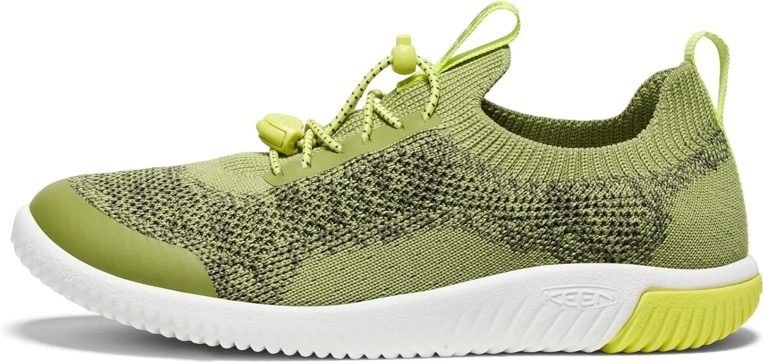 KEEN Unisex-Child Knx Knit Lace Lightweight Barefoot Feel Sneakers