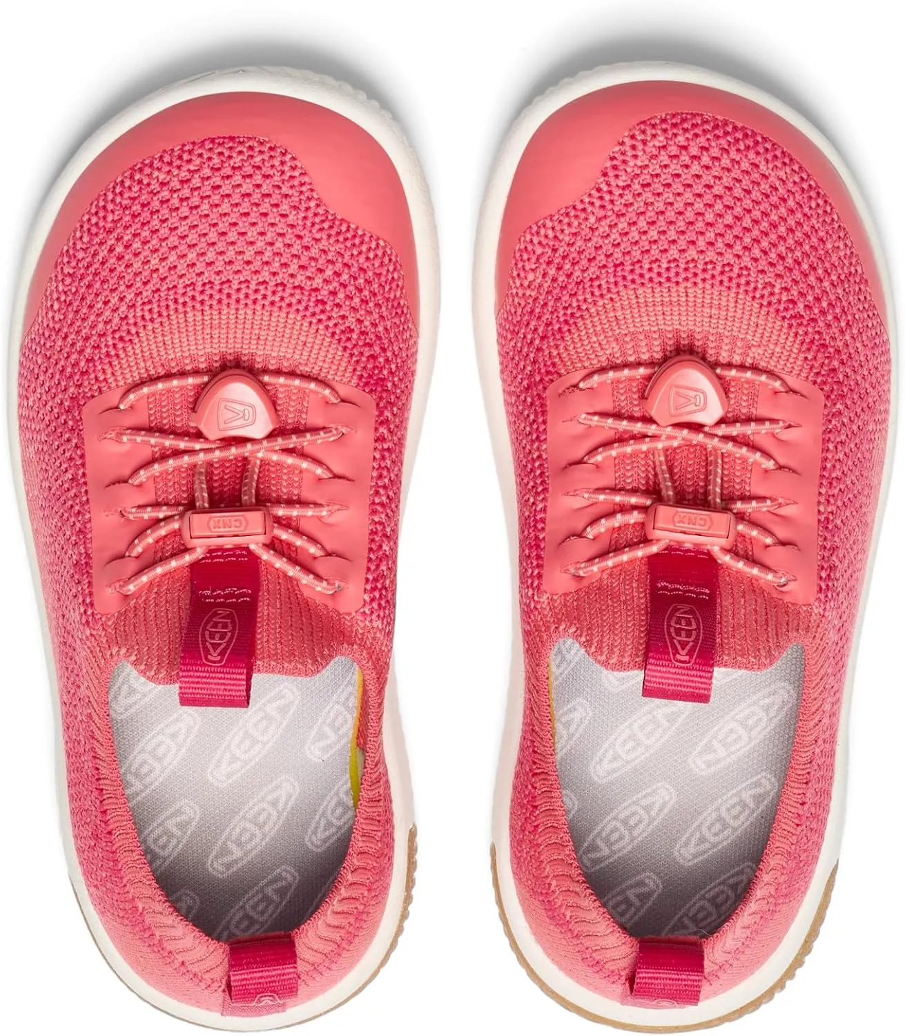 KEEN Unisex-Child Knx Knit Lace Lightweight Barefoot Feel Sneakers