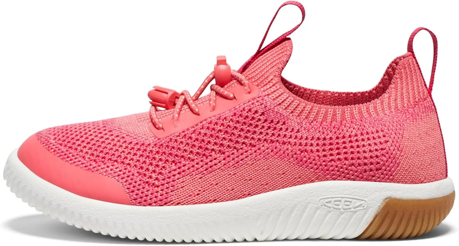 KEEN Unisex-Child Knx Knit Lace Lightweight Barefoot Feel Sneakers