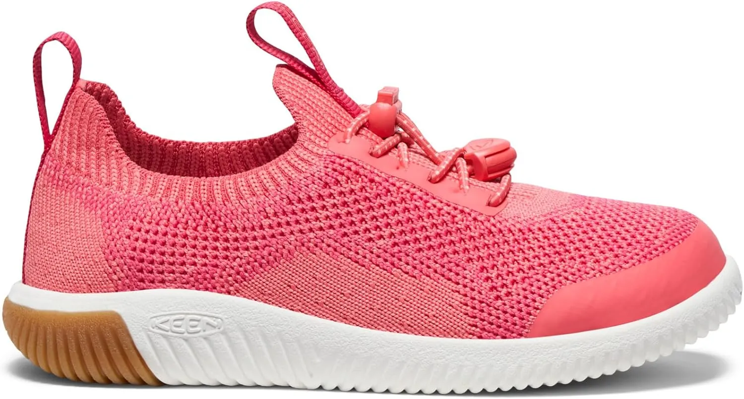 KEEN Unisex-Child Knx Knit Lace Lightweight Barefoot Feel Sneakers