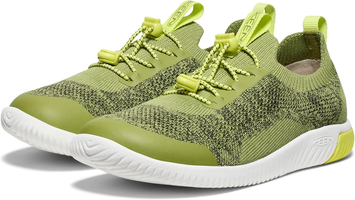 KEEN Unisex-Child Knx Knit Lace Lightweight Barefoot Feel Sneakers