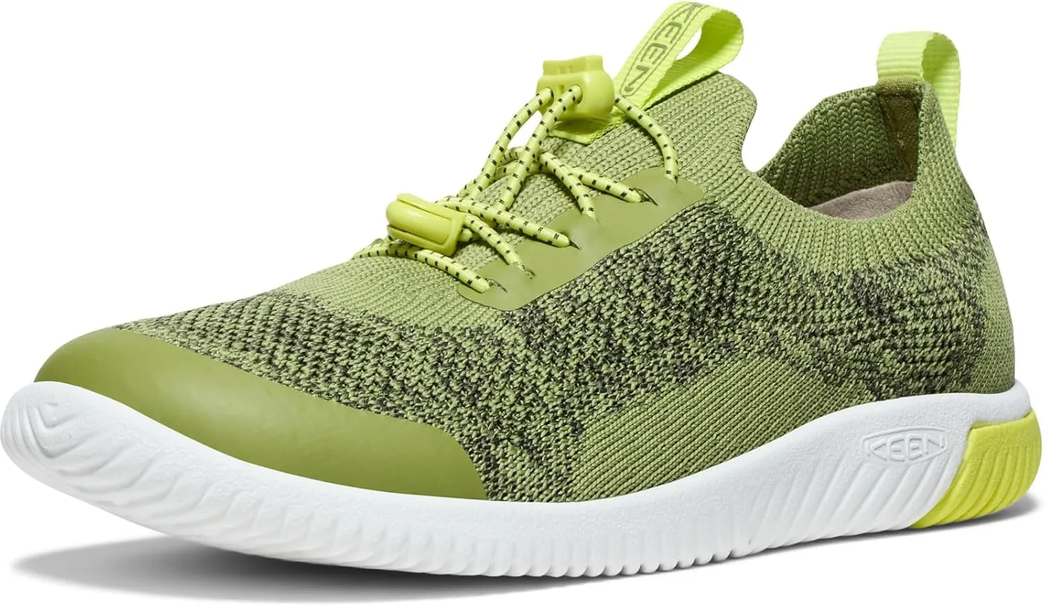 KEEN Unisex-Child Knx Knit Lace Lightweight Barefoot Feel Sneakers