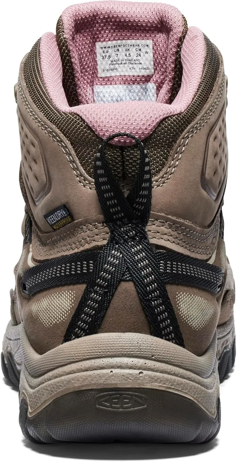 KEEN Women's Targhee 4 Mid Height Durable Comfortable Waterproof Hiking Boots