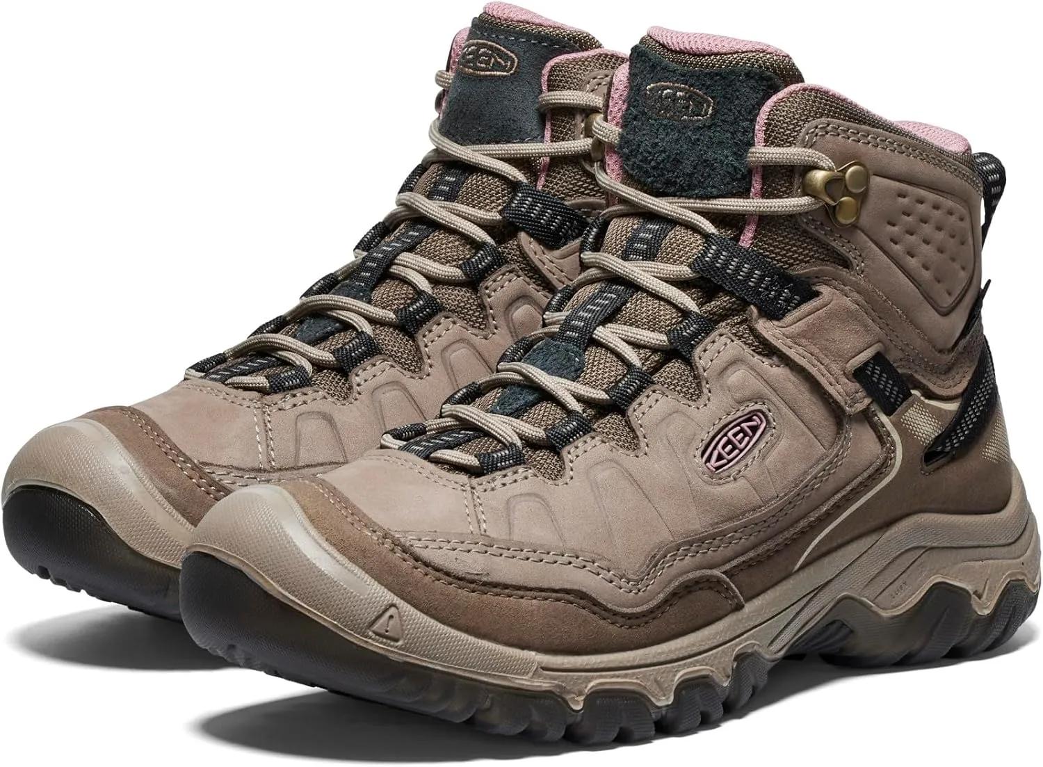 KEEN Women's Targhee 4 Mid Height Durable Comfortable Waterproof Hiking Boots