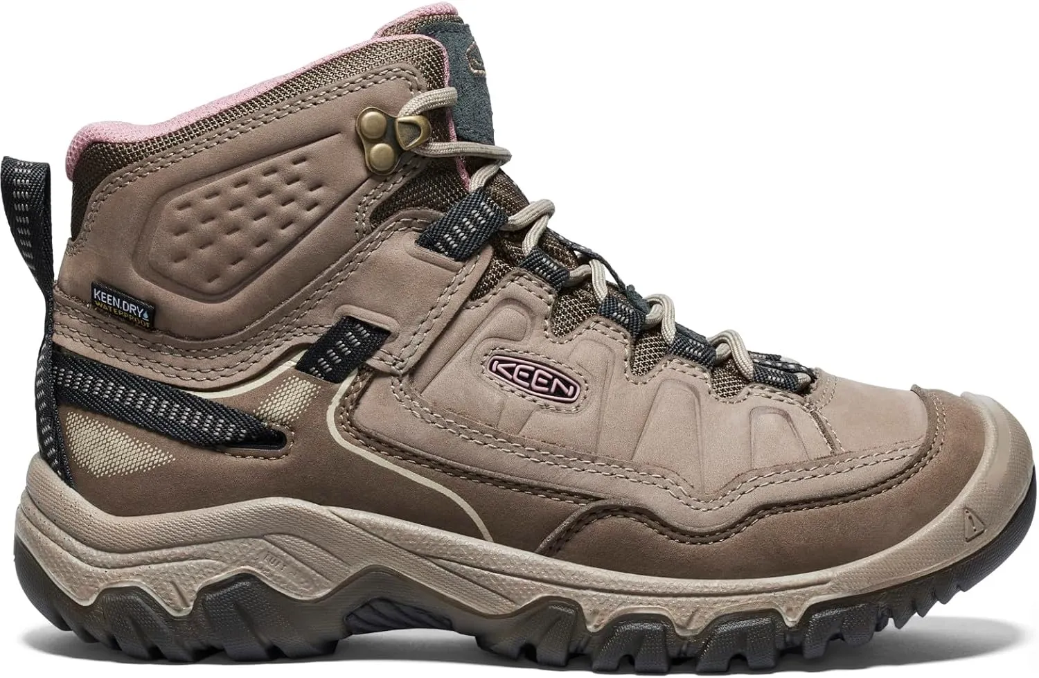 KEEN Women's Targhee 4 Mid Height Durable Comfortable Waterproof Hiking Boots