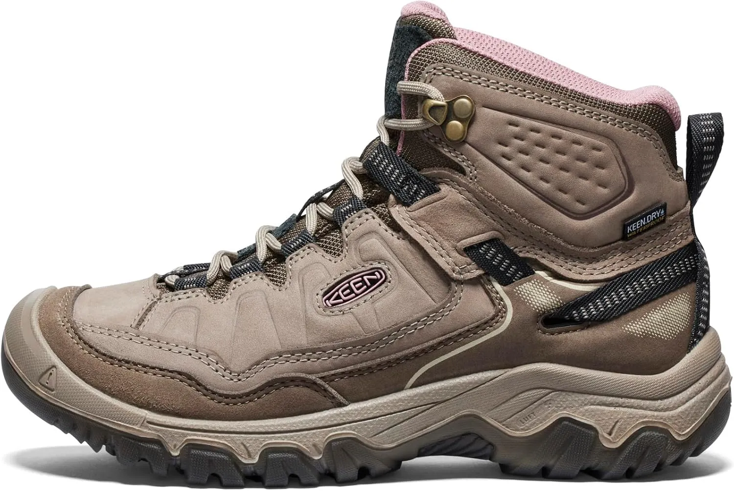 KEEN Women's Targhee 4 Mid Height Durable Comfortable Waterproof Hiking Boots