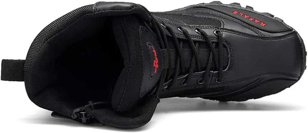 Kervaky Mens Military Tactical Boots Outdoor Lightweight Durable Military Boots for Hiking Work Combat