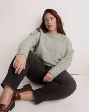 Kiawah Cable Pullover | Frosted Sage