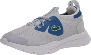 Lacoste Unisex-Child Kids Run Spin Knit Sneaker