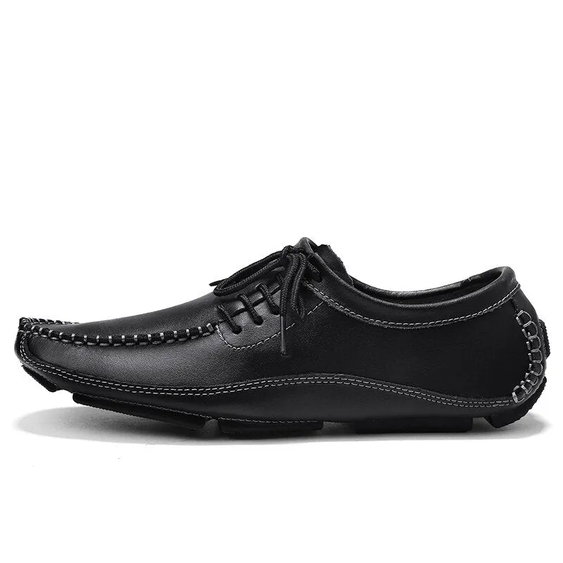 Leather Men Loafers
