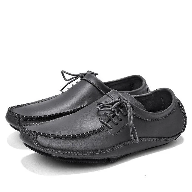 Leather Men Loafers