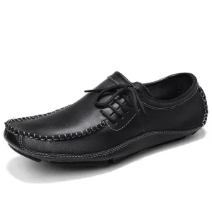 Leather Men Loafers