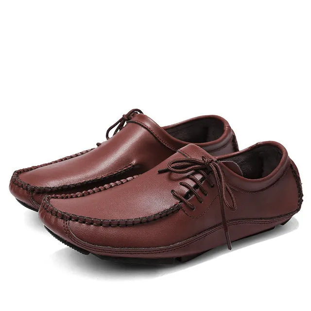 Leather Men Loafers