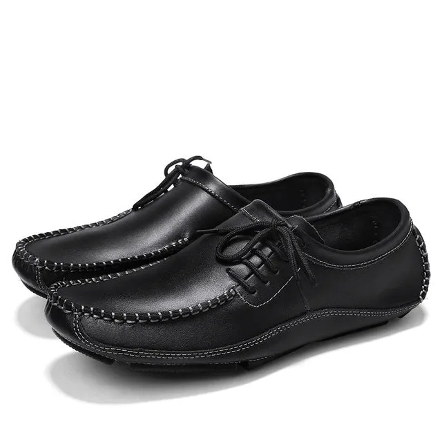 Leather Men Loafers