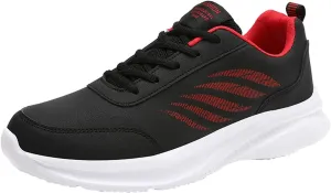 Lightweight Shoes Mens Shoes Casual Leather Laace Up Solid Color Casual Fashion Simple Running