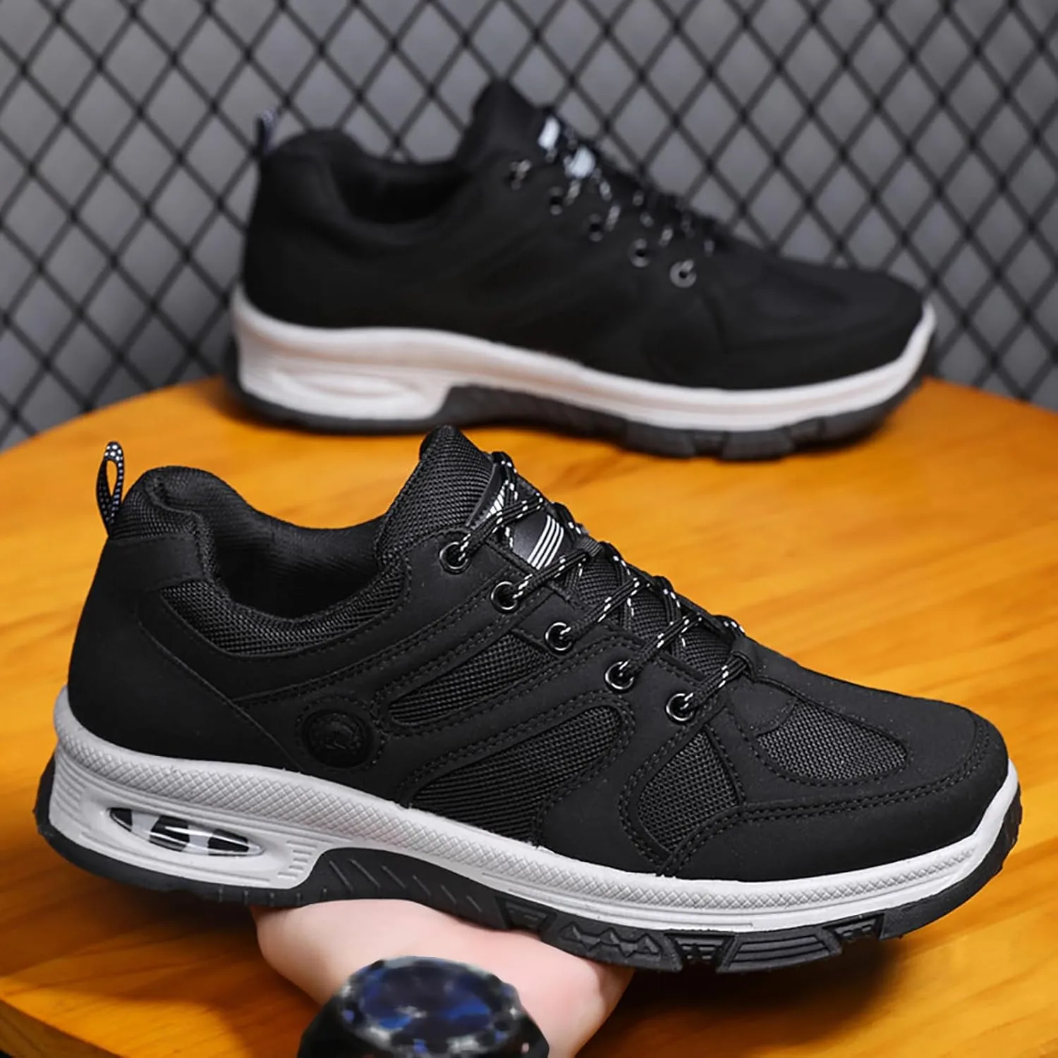 Men's Casual Dress Sneakers 2024 New Men's Outdoor Mountaineering Slip Casual Shoes and Sports Shoes
